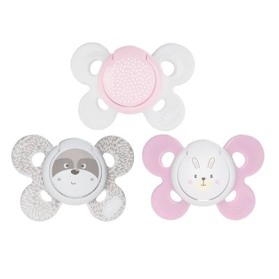 זוג מוצצי סיליקון 0-6M קומפורט – Physio Comfort
