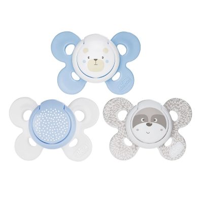 זוג מוצצי סיליקון 0-6M קומפורט – Physio Comfort