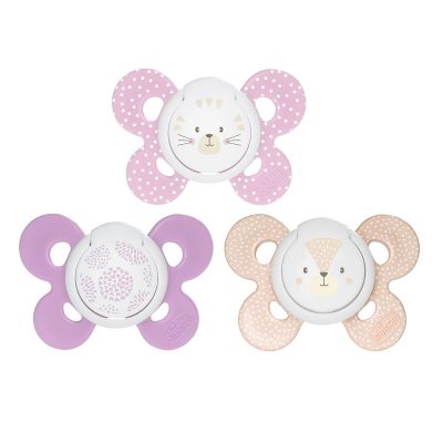 זוג מוצצי סיליקון 6-16M קומפורט – Physio Comfort