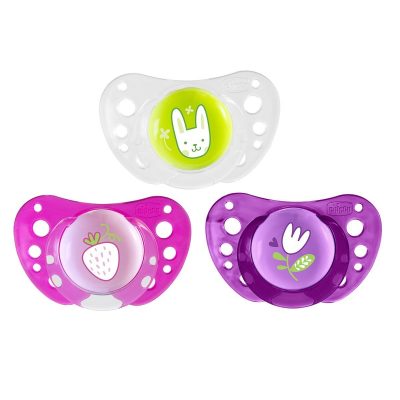 זוג מוצצי סיליקון 16-36M בקופסה – Physio Air