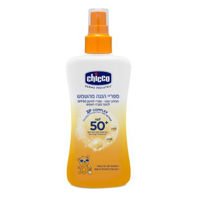 ספריי הגנה מהשמש – +Sun Spray SPF 50