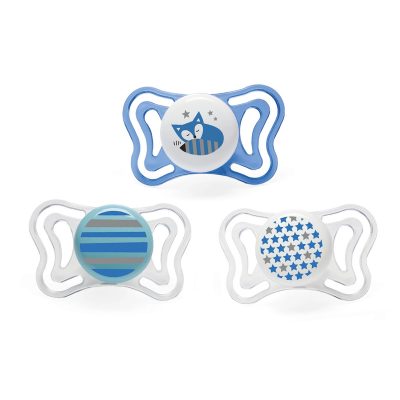 זוג מוצצי סיליקון 6-16M פיזיו לייט – Physio Light