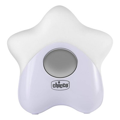 תרמומטר/מנורת לילה כוכב מאיר – Night Light Star Thermometer