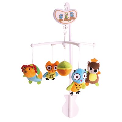 מובייל מוסיקלי – Hoot Hoot Owl Musical Mobile