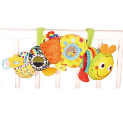 צעצוע לעגלה – Bizzy Bussy Stroller Fun Caterpillar