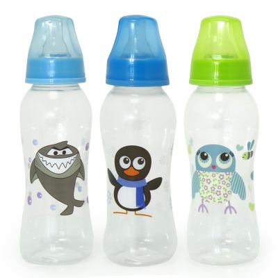 בקבוק האכלה 250 מ”ל אריזת שלישייה – Flawless™ Feeding Bottle 250ml 3 Pack