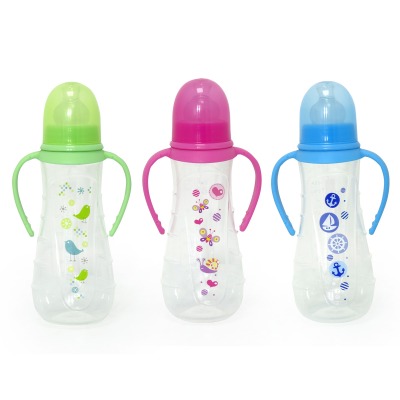 בקבוק עם פטמת סיליקון 250 מ”ל – Flawless™ Bottle With Silicone Nipple