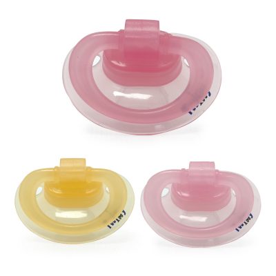 שלישיית מוצצי סיליקון – Flawlesse™ Silicone Pacifier Size