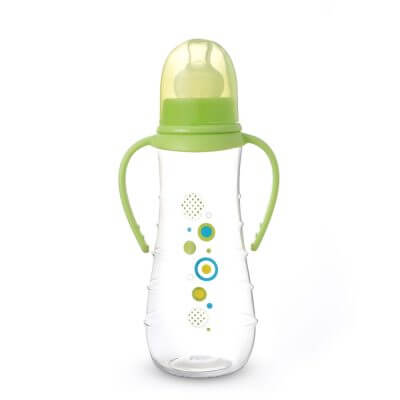 בקבוק עם פטמת סיליקון 250 מ”ל – Flawless™ Bottle With Silicone Nipple