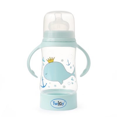 בקבוק רחב עם ידיות אחיזה – Flawless™ Wide Neck Bottle with handle