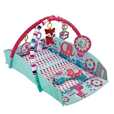 משטח פעילות עם כרית התפתחות – Baby Playing Mat