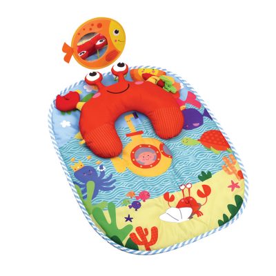 משטח פעילות עם כרית התפתחות – Baby Playing Mat