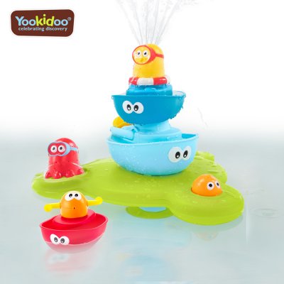 מזרקה ללא הפסקה – Stack ‘N’ Spray Tub Fountain