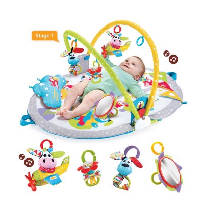 משטח פעילות שכיבה / ישיבה – Gymotion Lay To Sit-Up Play