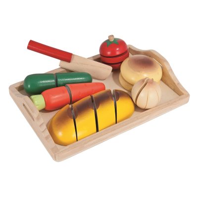 ערכת ארוחת בוקר מעץ – 8 חלקים