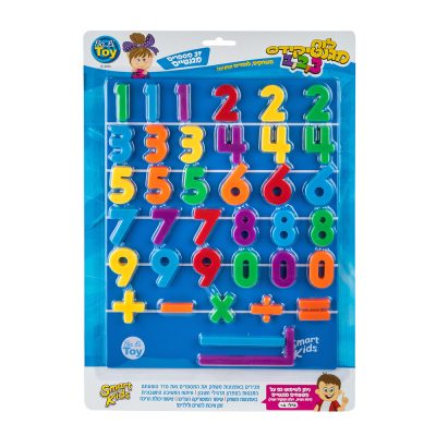 לוח מגנטיקידס 1,2,3