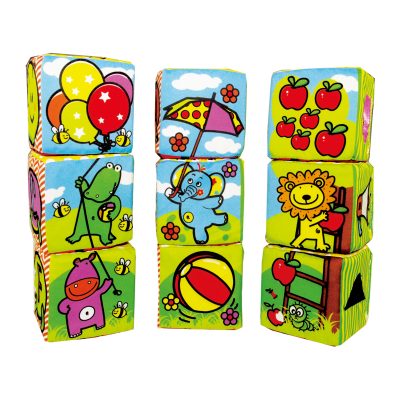 קוביות משחק רכות 9 יחידות – Smart Activity Blocks 9 Pcs Set