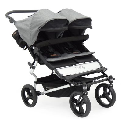 עגלת תאומים/אחים דואט – Duet Grey Marl