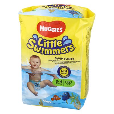 Little Swimmers בגד-ים חד פעמי מידה 3-4, 7-15ק”ג