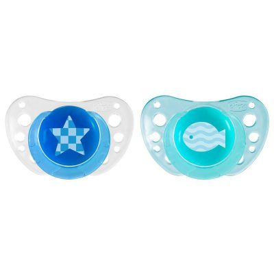 זוג מוצצי סיליקון 6-16M פיזיו אייר – Physio Air 6-16m
